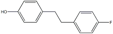 4-[2-(4-Fluorophenyl)ethyl]phenol 구조식 이미지