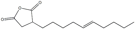 2-(5-Decenyl)succinic anhydride 구조식 이미지