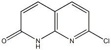 7-Chloro-1,8-naphthyridin-2(1H)-one Structure
