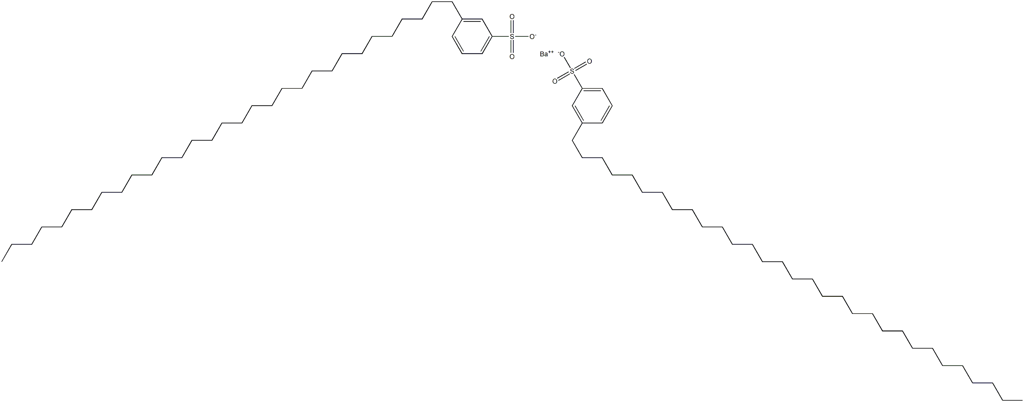 Bis[3-(hentriacontan-1-yl)benzenesulfonic acid]barium salt 구조식 이미지