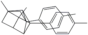 1,5-Bis(4-methylphenyl)-3,4-dimethylpentacyclo[4.4.0.02,5.03,8.04,7]decane Structure