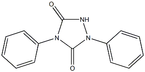 2,4-Diphenyltetrahydro-1H-1,2,4-triazole-3,5-dione 구조식 이미지