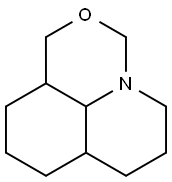 (3aS,6aS,9aR)-Octahydro-1H,3H-2-oxa-3a-aza-9aH-phenalene Structure