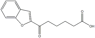 6-(Benzofuran-2-yl)-6-oxohexanoic acid Structure