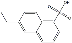 6-Ethyl-1-naphthalenesulfonic acid 구조식 이미지