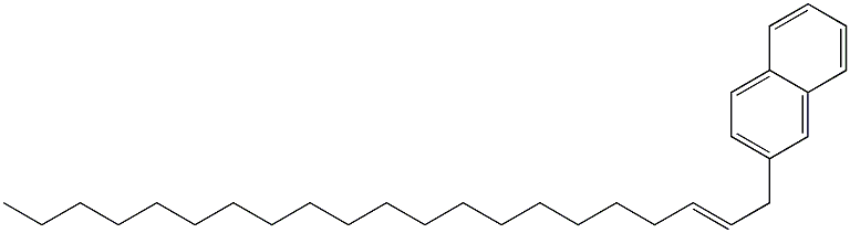 2-(2-Henicosenyl)naphthalene Structure