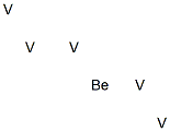 Pentavanadium beryllium Structure