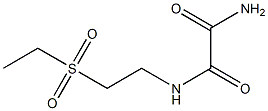 N-[2-(Ethylsulfonyl)ethyl]oxamide 구조식 이미지
