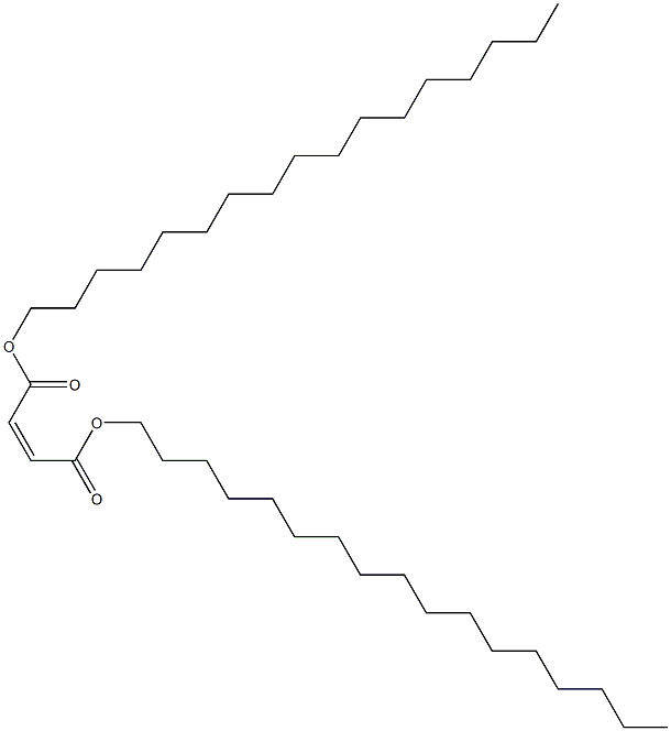 Maleic acid diheptadecyl ester 구조식 이미지