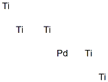 Pentatitanium palladium Structure