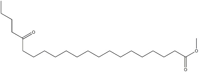 17-Oxohenicosanoic acid methyl ester 구조식 이미지