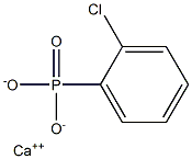 2-Chlorophenylphosphonic acid calcium salt Structure