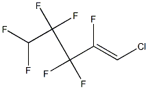 1-Chloro-2,3,3,4,4,5,5-heptafluoro-1-pentene Structure