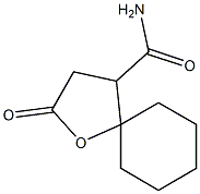 2-Oxo-1-oxaspiro[4.5]decane-4-carboxamide 구조식 이미지