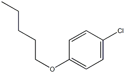1-(Pentyloxy)-4-chlorobenzene 구조식 이미지