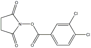 3,4-Dichlorobenzoic acid succinimidyl ester 구조식 이미지