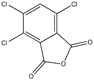 3,4,6-Trichlorophthalic anhydride Structure