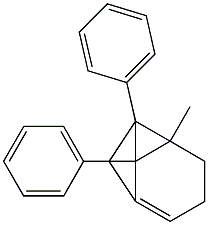 2-Methyl-1,8-diphenyltricyclo[4.2.0.02,8]oct-5-ene Structure