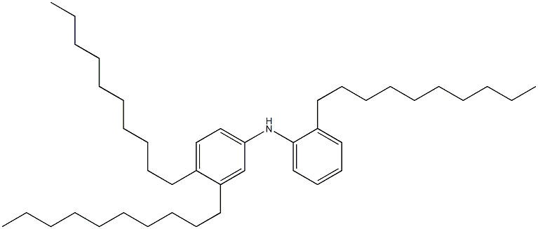 2,3',4'-Trisdecyl[iminobisbenzene] Structure