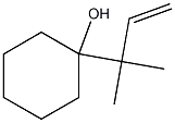 1-(1,1-Dimethylallyl)cyclohexanol Structure