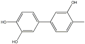 4'-Methyl-1,1'-biphenyl-3,3',4-triol Structure