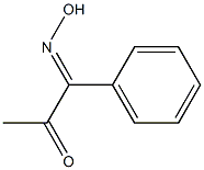 1-Phenyl-1,2-propanedione 1-oxime 구조식 이미지