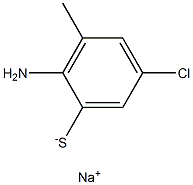 Sodium 2-amino-5-chloro-3-methylbenzenethiolate 구조식 이미지
