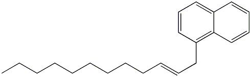 1-(2-Dodecenyl)naphthalene Structure