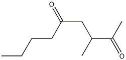 3-Methylnonane-2,5-dione Structure