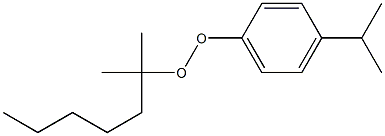 4-Isopropylphenyl 1,1-dimethylhexyl peroxide 구조식 이미지