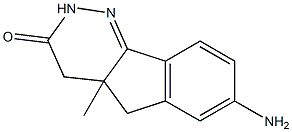 7-Amino-4,4a-dihydro-4a-methyl-5H-indeno[1,2-c]pyridazin-3(2H)-one 구조식 이미지