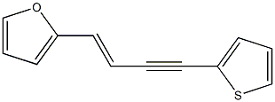 2-[4-(2-Thienyl)-1-butene-3-ynyl]furan Structure