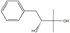 (R)-1-Phenyl-3-methylbutane-2,3-diol 구조식 이미지
