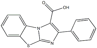 2-Phenylimidazo[2,1-b]benzothiazole-3-carboxylic acid Structure