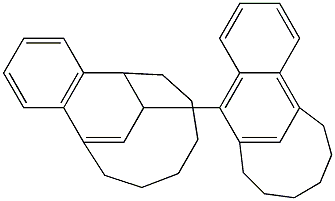 4-[[1,4-Hexano-1,2-dihydronaphthalen]-2-yl]-1,3-hexanonaphthalene 구조식 이미지