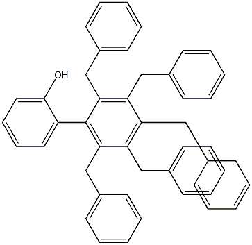 2-(2,3,4,5,6-Pentabenzylphenyl)phenol 구조식 이미지