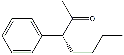 (R)-3-Phenyl-2-heptanone 구조식 이미지
