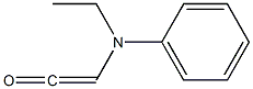 Ethyl(phenyl)aminoketene Structure