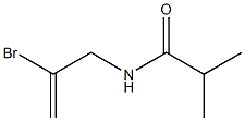 N-(2-Bromoallyl)isobutyramide Structure