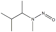 Methyl(1,2-dimethylpropyl)nitrosamine 구조식 이미지