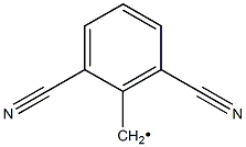 2,6-Dicyanobenzyl radical 구조식 이미지