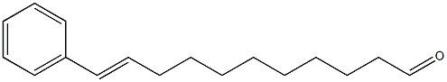 (E)-11-Phenyl-10-undecenal Structure