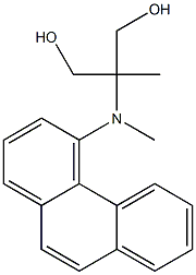 2-[(Phenanthren-4-yl)methylamino]-2-methyl-1,3-propanediol 구조식 이미지