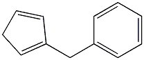 1,4-Cyclopentadienylmethylbenzene 구조식 이미지