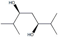 (3S,5S)-2,6-Dimethylheptane-3,5-diol 구조식 이미지