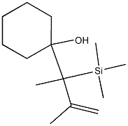 1-[1-(Trimethylsilyl)methyl-2-methyl-2-propenyl]cyclohexanol Structure