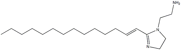 1-(2-Aminoethyl)-2-(1-tetradecenyl)-2-imidazoline Structure