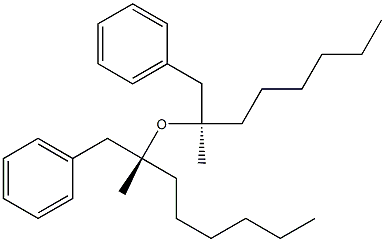 (-)-Benzyl[(R)-1-methylheptyl] ether Structure