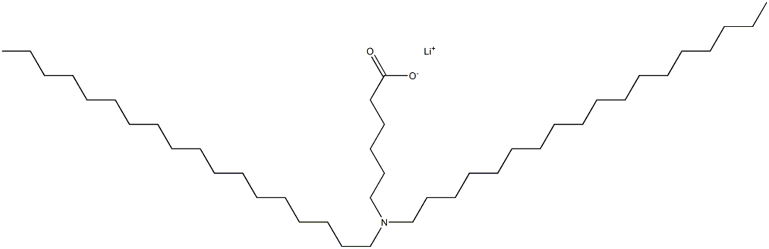 6-(Dioctadecylamino)hexanoic acid lithium salt Structure