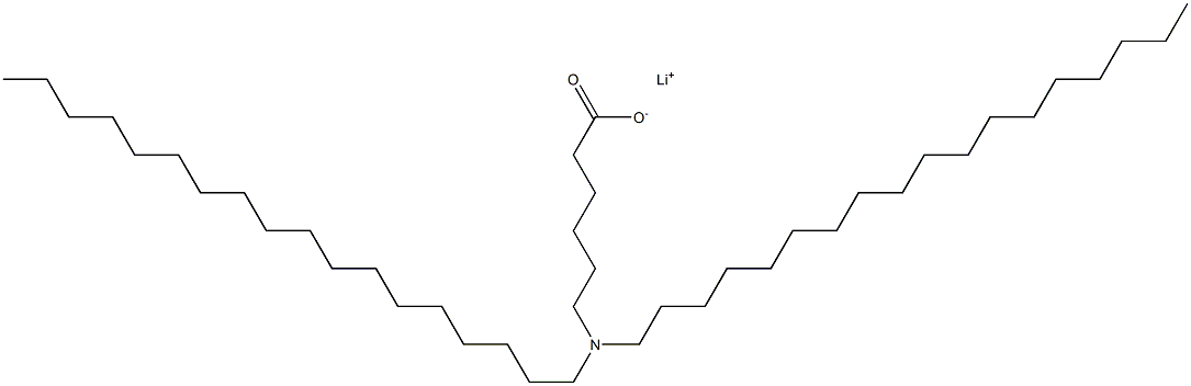 6-(Dioctadecylamino)hexanoic acid lithium salt 구조식 이미지